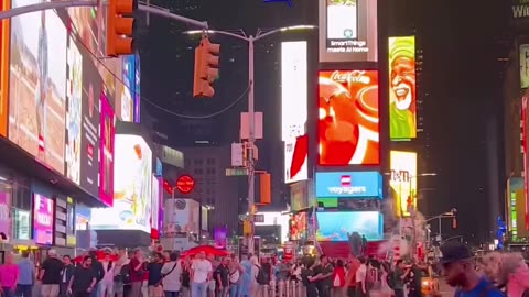 Newyork city Quick walk through time square