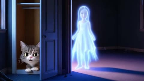 Stray Cat Walks into a Abandoned House 🙀 _cat _catstories _shorts(1080P_HD)