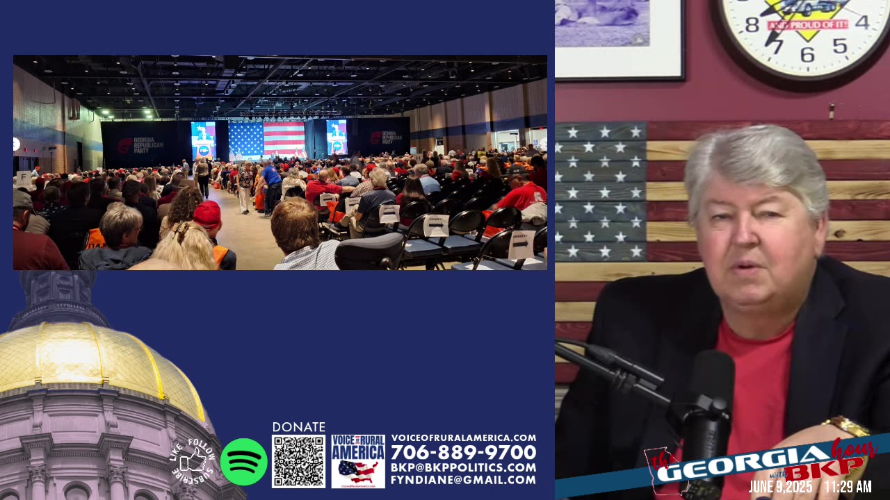 GA GOP Convention Chaos: GRA Silencing Delegates, Rigging Votes, and Betraying MAGA!