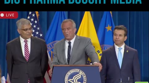WHOA: Sec Kennedy EXPOSES Big Pharma bought media