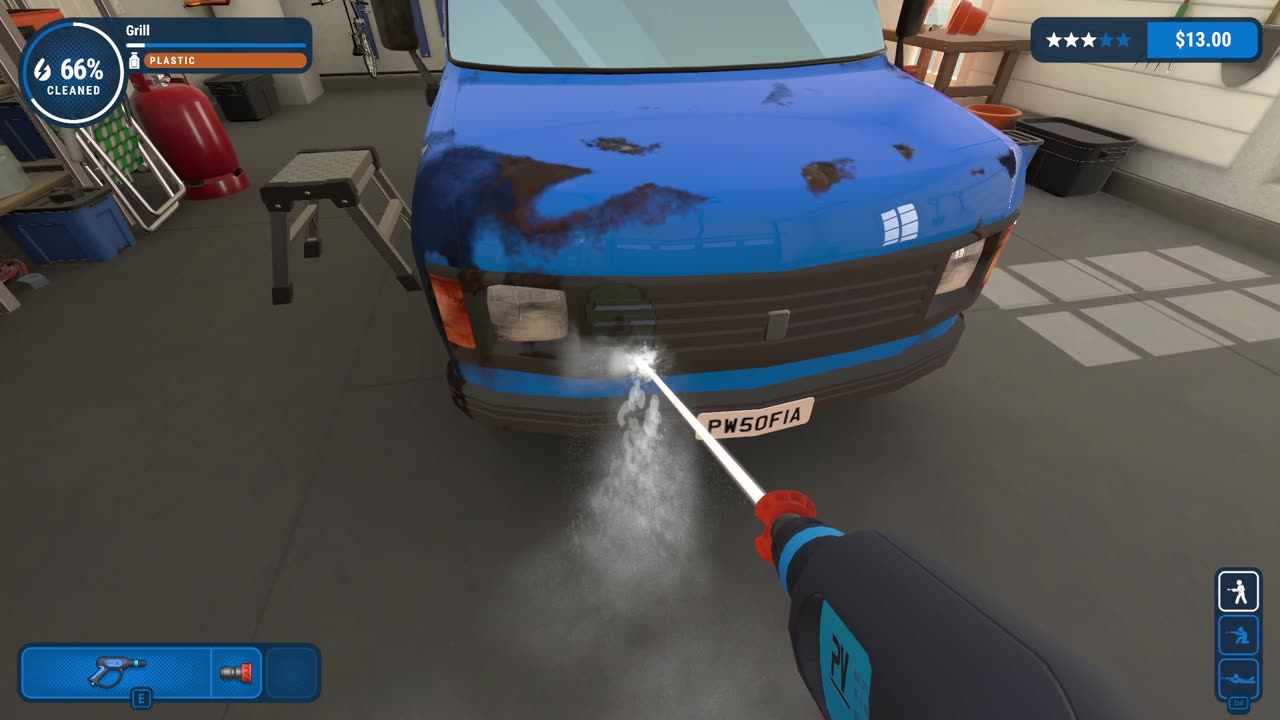 Cleaning the Van (Power Wash Simulator)