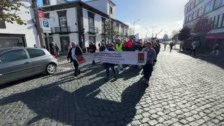 LIVE: Greve Geral Ponta Delgada, São Miguel Açores Portugal - 11.12.2025 #generalstrike