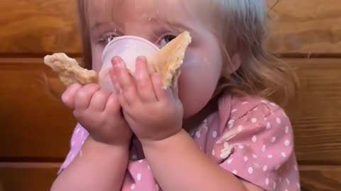 Girl Goes All-In On Roadhouse Butter
