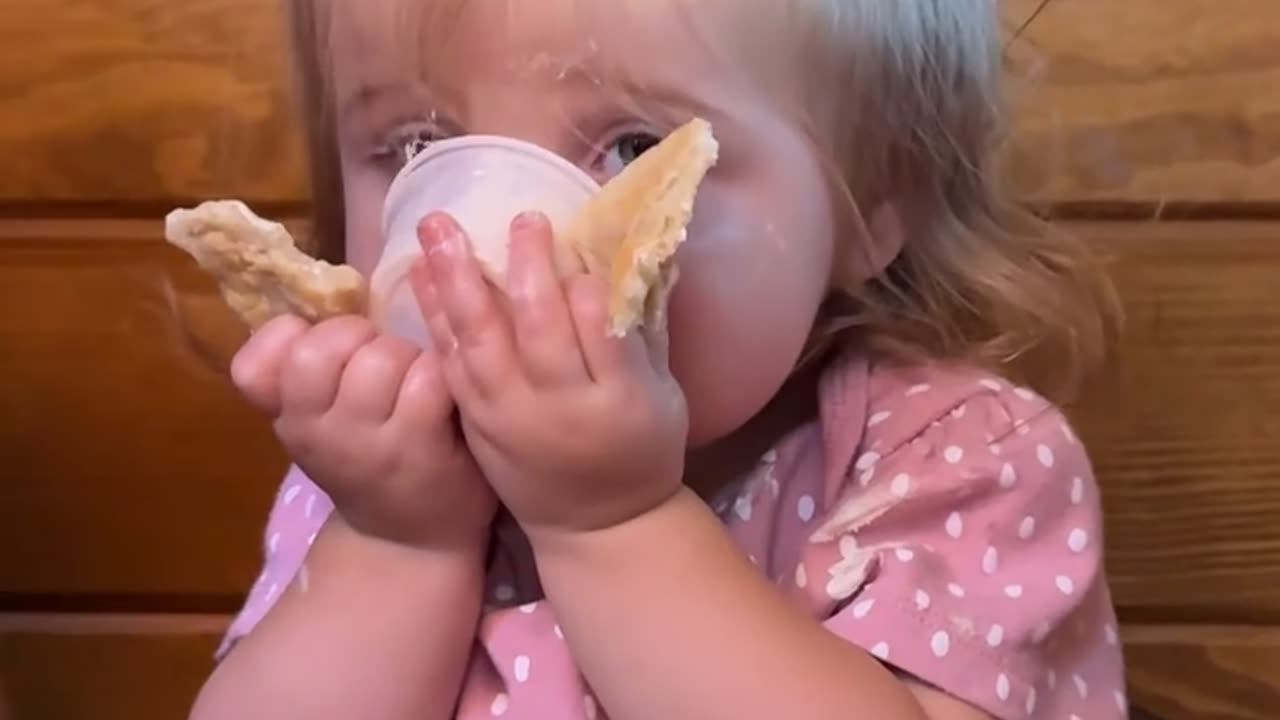 Girl Goes All-In On Roadhouse Butter