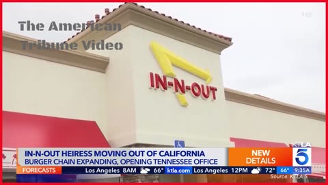 Christian President of In-N-Out Burger Relocates Her Family From California to Tennessee