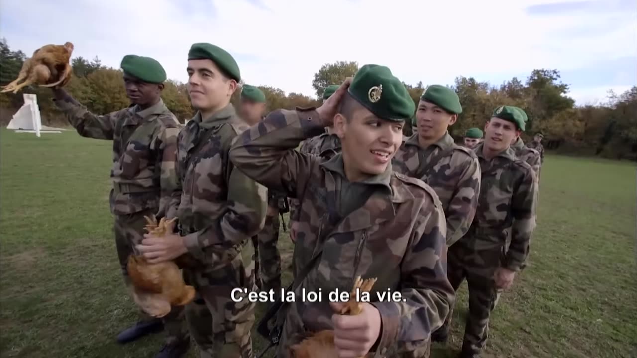 (Spoken in French) Foreign Legion: The Ruthless Selection