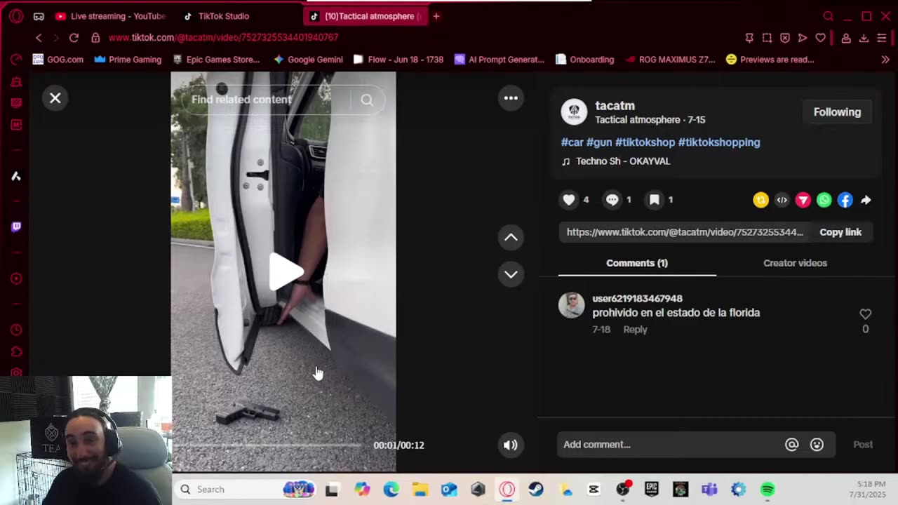 Holster HELL 2.5 LIVE