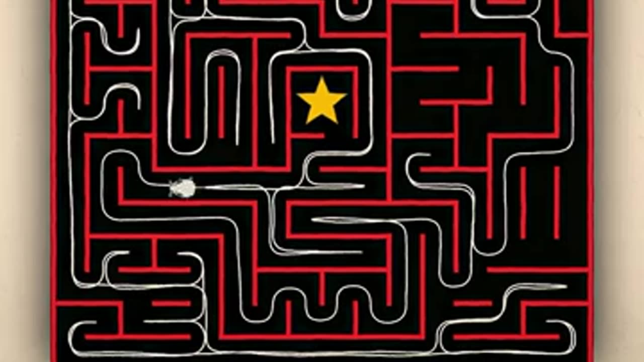 Shocking: How to solve any maze