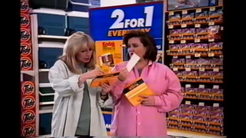 May 15, 1996 - Penny Marshall & Rosie O'Donnell for Kmart Film Processing