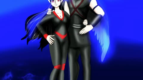 Speedpaint th vampire and her angel