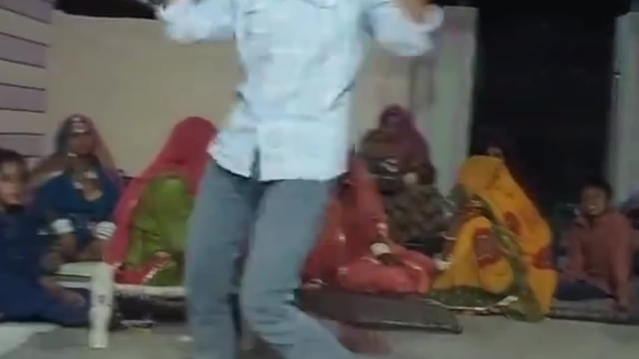 Young Girl Hot Dance In Marriage Function