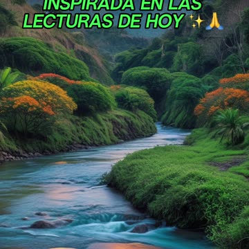 🙏✨Oración Inspirada en las Lecturas de Hoy ✨🙏