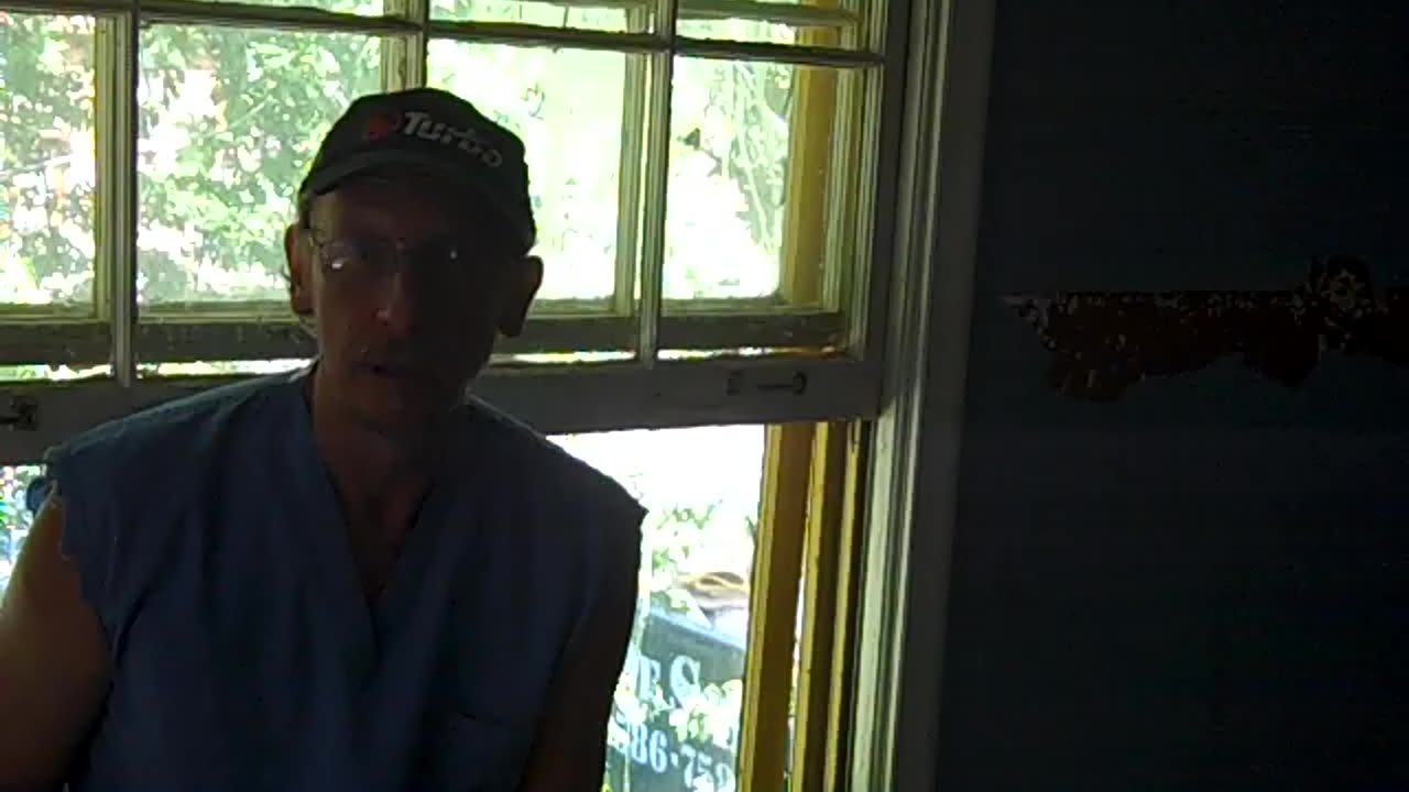 In the basement , got to gut it, No choice