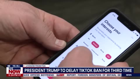 Trump to delay TikTok ban for third time