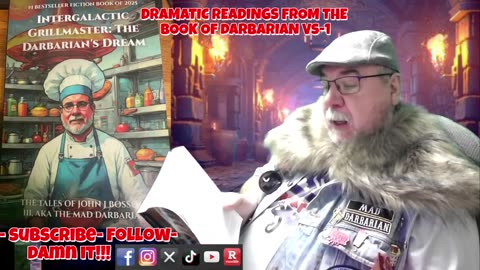 Dramatic Reading from the Classical American Novel The Book of Darbarian V1