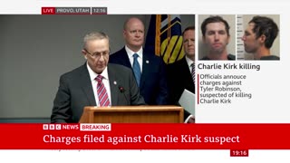 Utah attorney seeks death penalty for Charlie Kirk shooting suspect Tyler Robinson