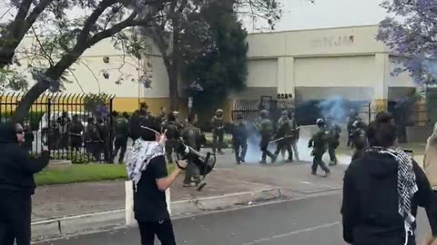 ICE is carrying out a major raid at a Home Depot in Paramount, California