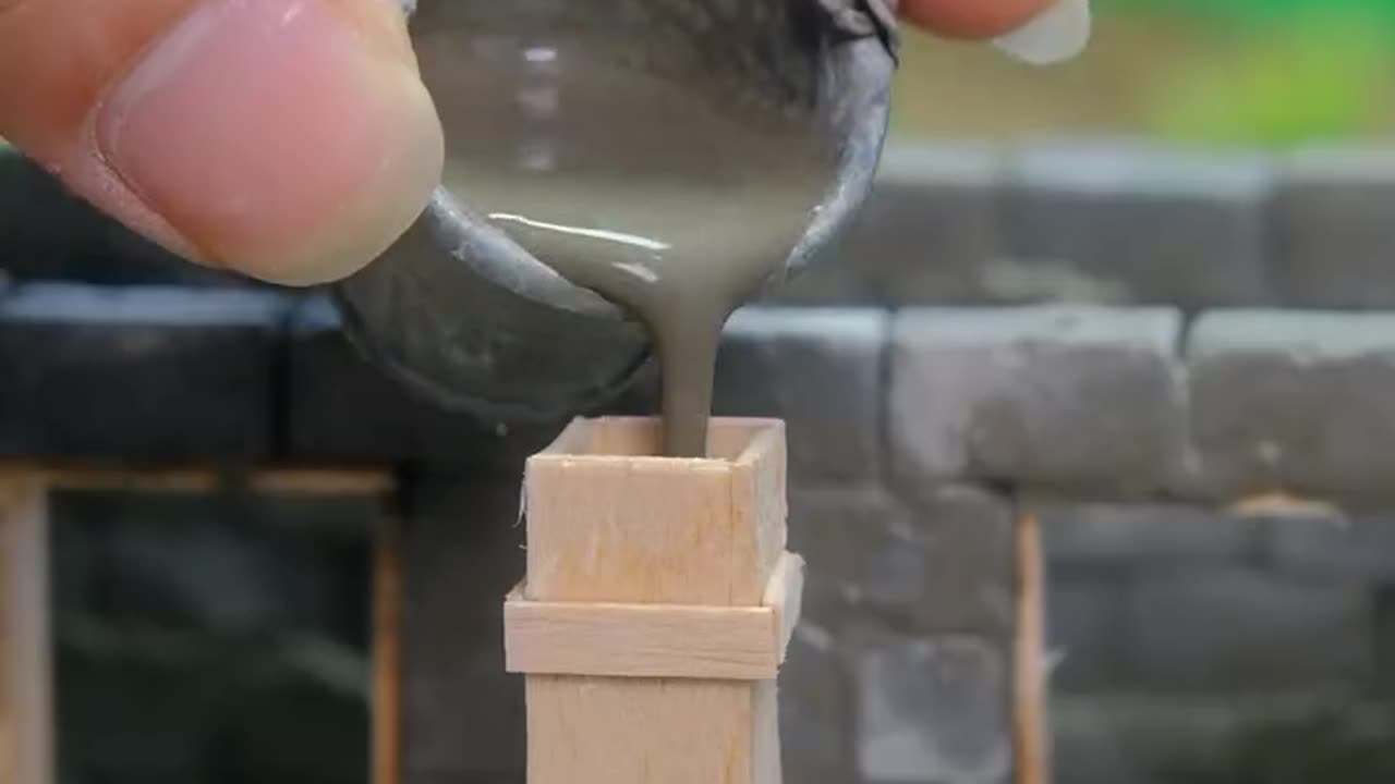 A small house building for a small person.