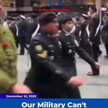 Military Can't March in Unison