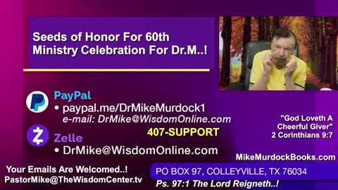 Re-Air: Golden Moments With Mike Murdock..!!!