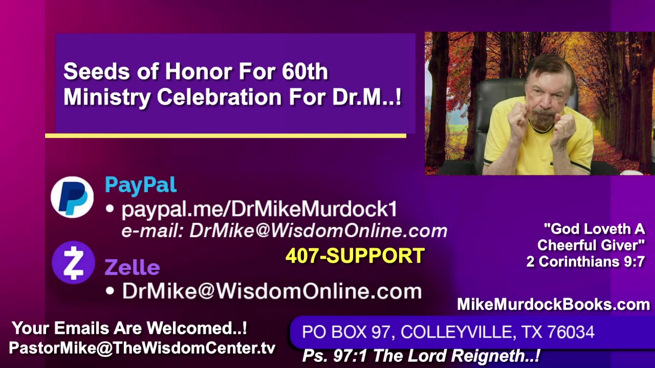 Re-Air: Golden Moments With Mike Murdock..!!!