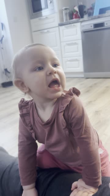 Did Baby Kayla Almost Say “Mama”? 👶🗣️