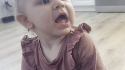 Did Baby Kayla Almost Say “Mama”? 👶🗣️