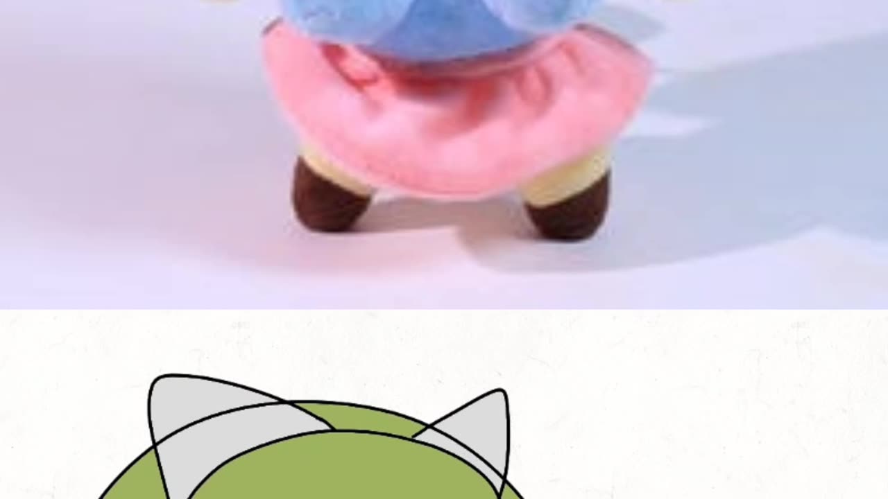 Raku-chan looks at something interesting....