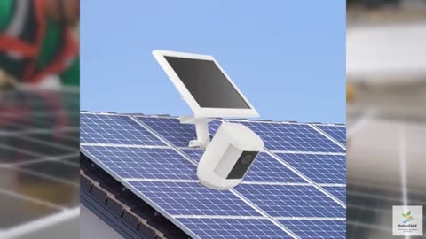 LOOKZOZO 2-in-1 Gutter Mount for Solar Panels and Cameras – Compatible with Spot