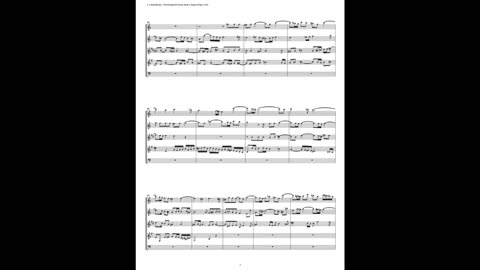 J.S. Bach - Well-Tempered Clavier: Part 2 - Fugue 08 (Woodwind Quintet)