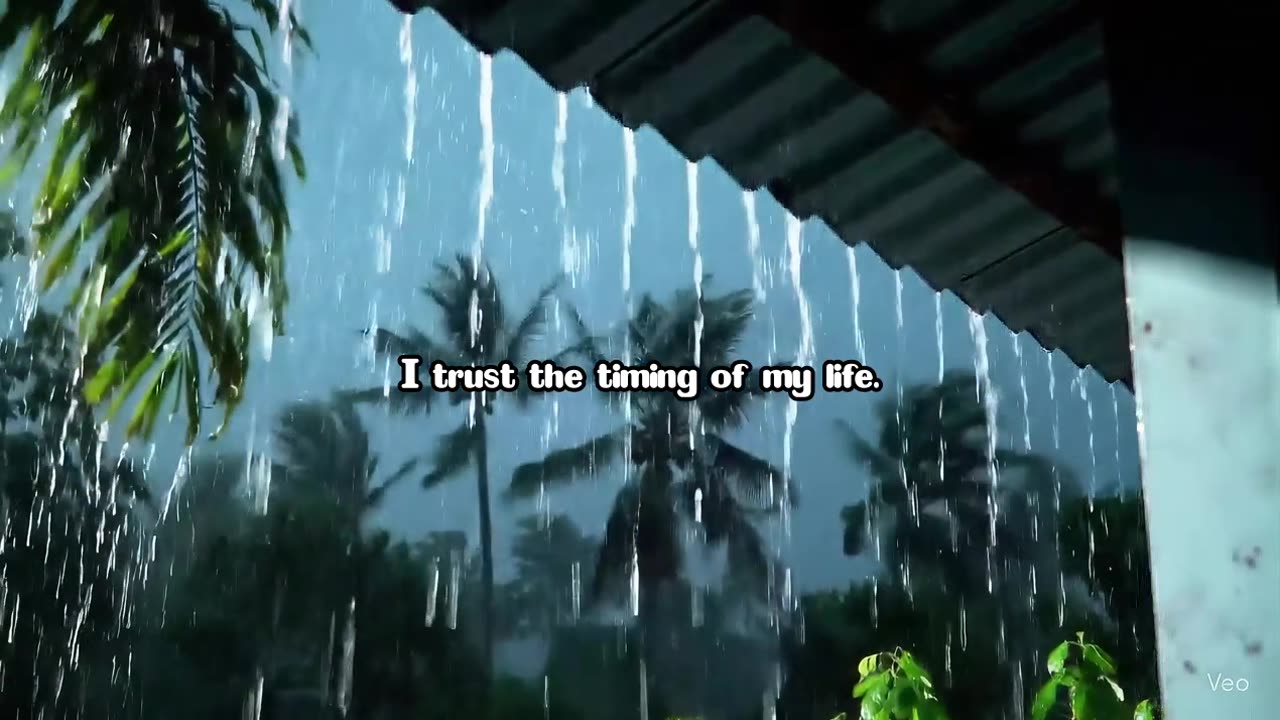 Deep Sleep with Rain on a Tin Roof - Gentle ASMR for Relaxation & Insomnia Relief