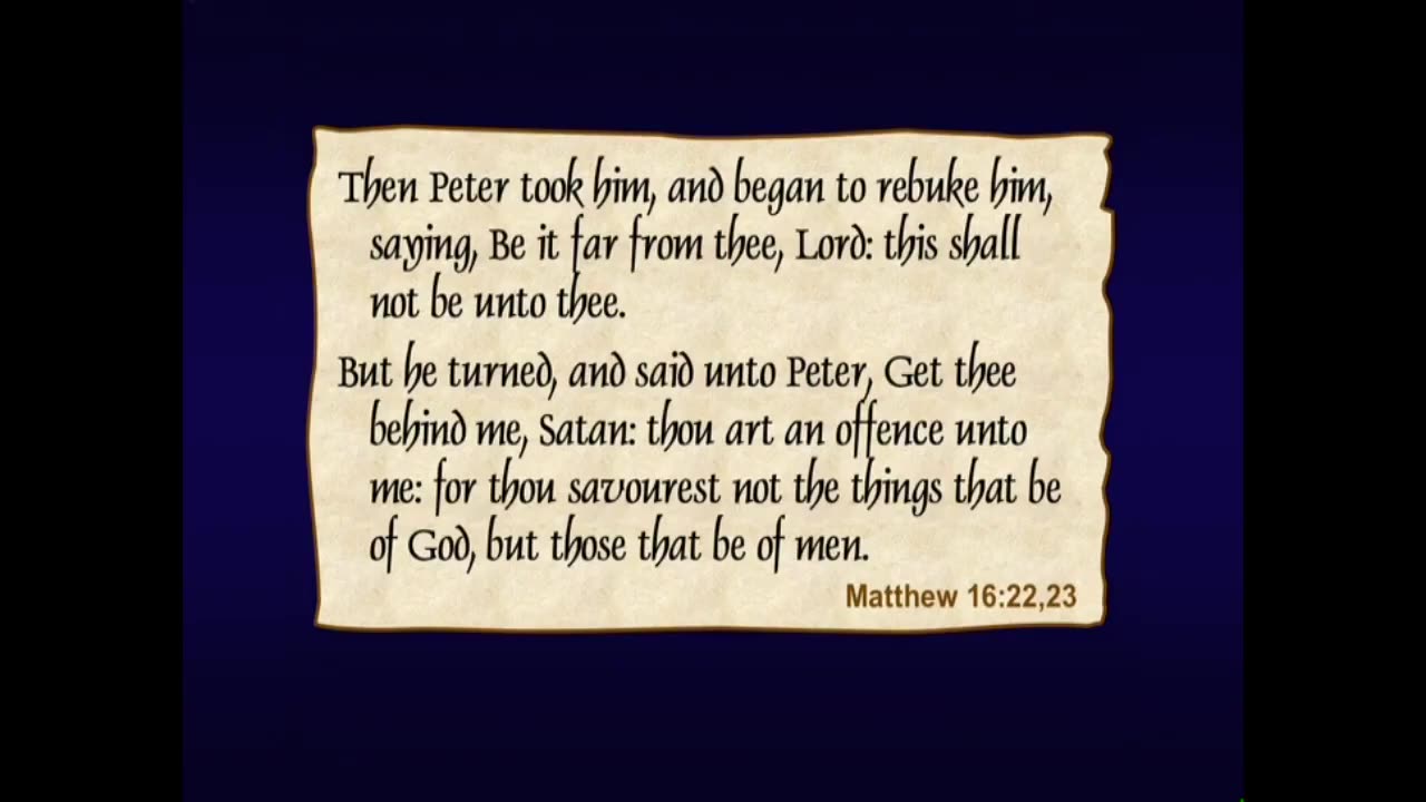 Matthew (Session 11) Chapters 16-17