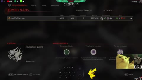 2K QHD 60FPS | CALL OF DUTY WORLD WAR 2 | BODEGA CERVANTES | +32 0 DOWNS | SPEEDRUN | PARTE 2