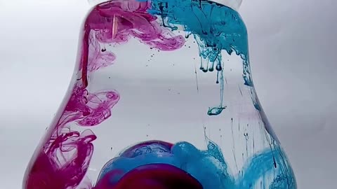 RED vs BLUE in underwater