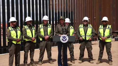 Entire southern border wall to be painted black at President Trump's request