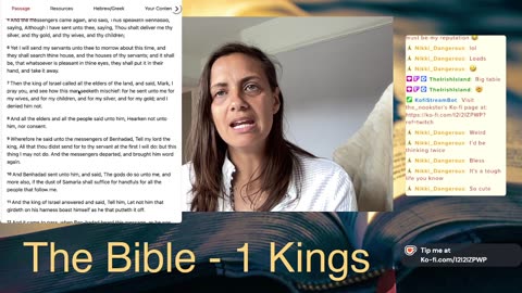 The Bible! 1 Kings 18 to 22