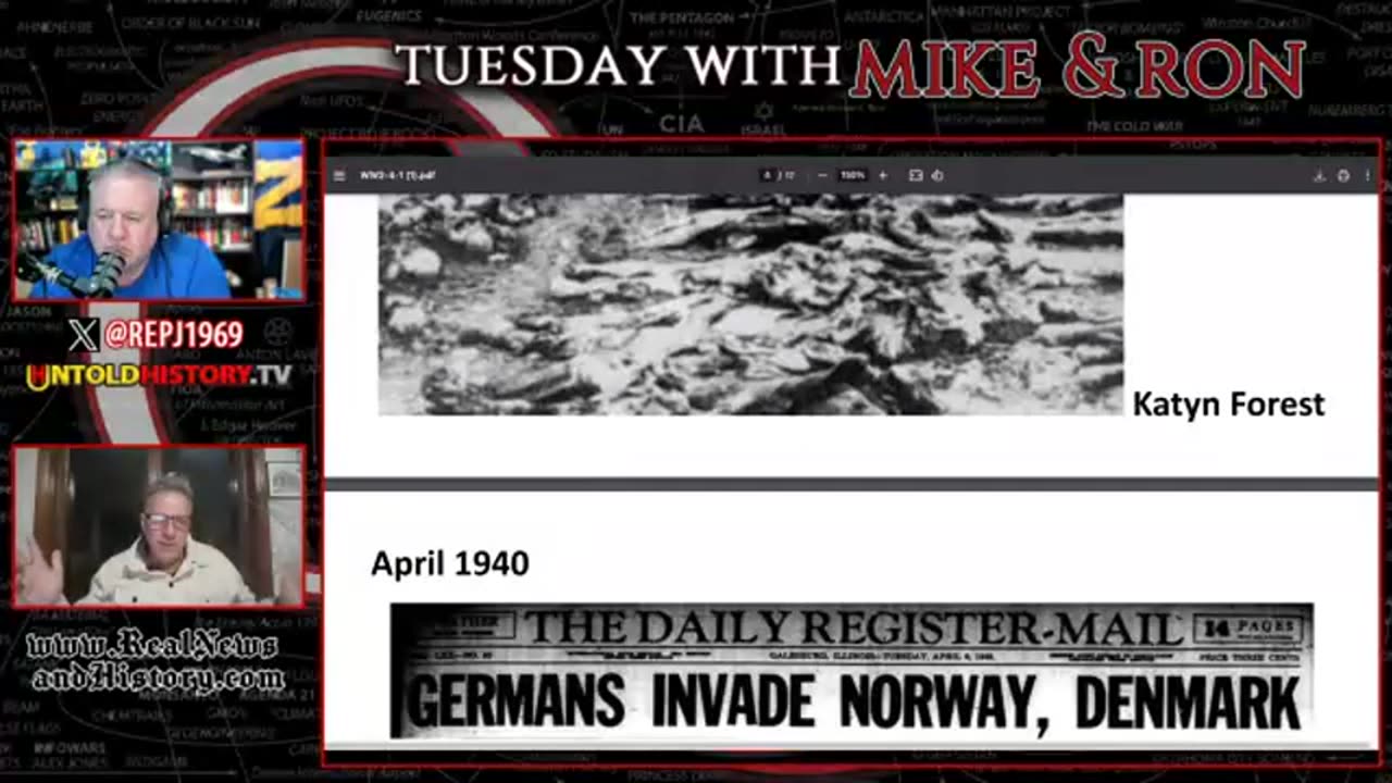 Ron Partain w Mike King The Untold Story About WWII - 4-29-25