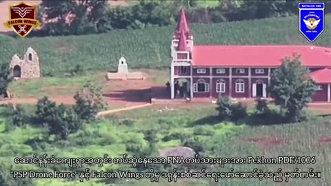 🛸💥 Myanmar War | Pekhon 1006 Sky Predators Drone Strikes PNA Forces in Saung Nan Khae | RCF