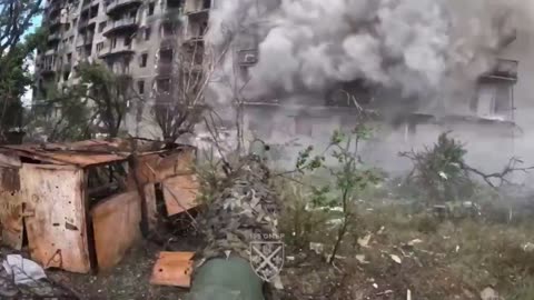 Russians in Pokrovsk: Ukrainians solved the problem with a tank from a distance of several meters