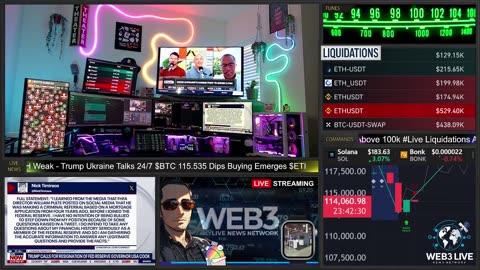 Crypto Chaos Live: BTC Battles $114K Surge as Stablecoins Eye $2T Treasury Takeover!