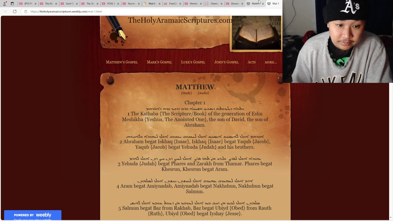 talking about jesus christ real name