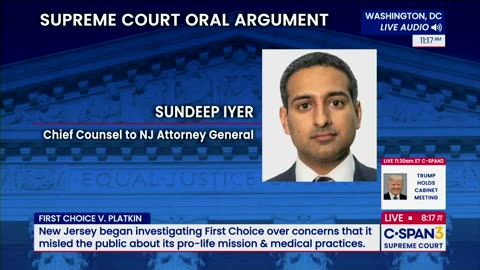 Justice Thomas Forces NJ AG to Admit: Subpoenaed Pro-Life Center Donors With ZERO Complaints!