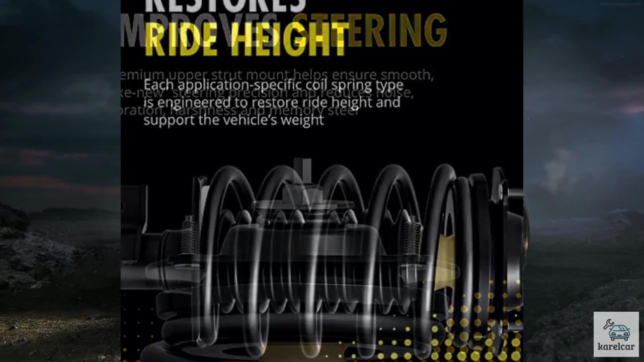 Monroe Quick-Strut 171572R Suspension Strut and Coil Spring Assembly for Dodge G