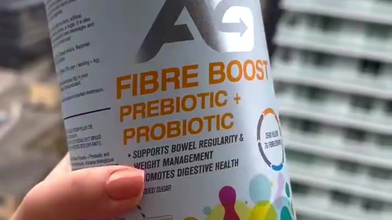 Active Green Pro Fibre Boost Prebiotic + Probiotic and gut health
