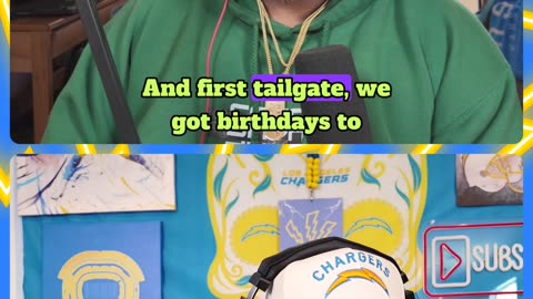 Chargers Week 3 Home Opener Tailgate + Birthday Bash at Electric Ave! | Lightning Strike Podcast