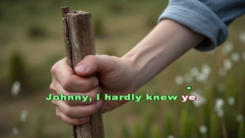 Johnny, I Hardly Knew Ye – Karaoke Tradicional Irlandés con Letra 🎶