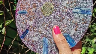 Healing Crystal Sacred Geometry Orgone Energy Charging Plates