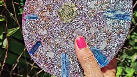 Healing Crystal Sacred Geometry Orgone Energy Charging Plates