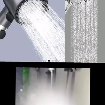 High Pressure 3-Modes Handheld Shower Head—Ultimate Bathroom Upgrade for a Powerful,Luxe Experience!