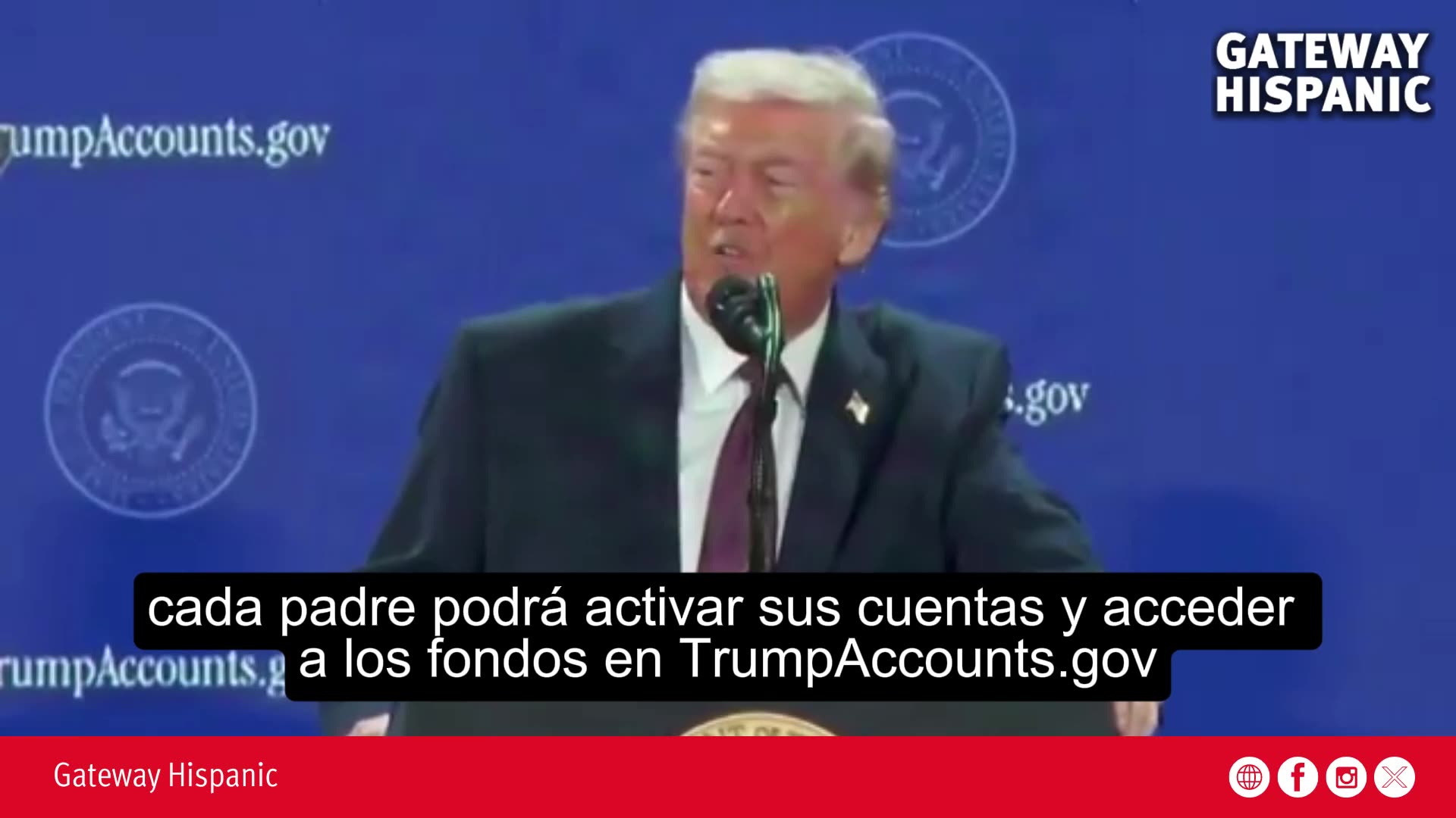 Trump Announces Launch of “Trump Accounts”